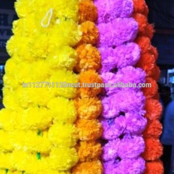 New Artificial marigold flowers garland