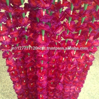 New Color Purple Artificial marigold flowers garland